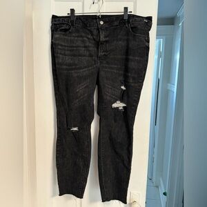 Old Navy high rise rockstar super skinny secret-slim pockets